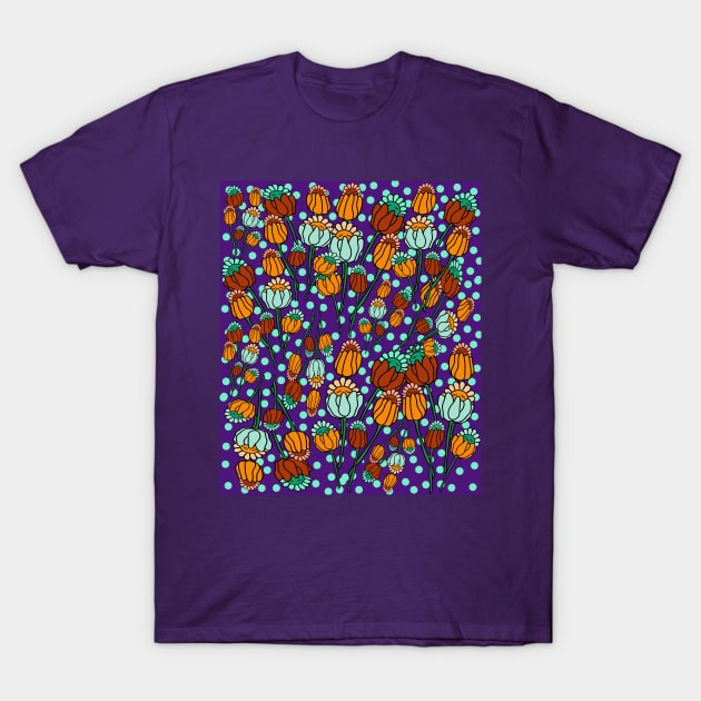 Flowers Abed T-Shirt by DebutPages 